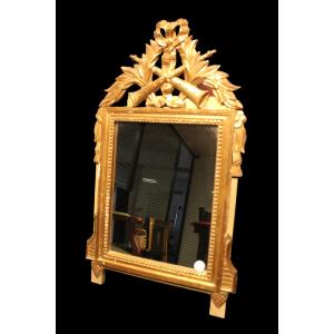 Specchiera in legno dorato in stile Luigi XVI – Francia, seconda metà XIX secolo