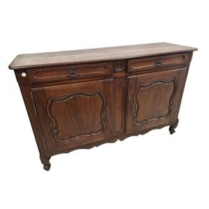 Credenza 2 porte Francese stile Provenzale in legno di Castagno