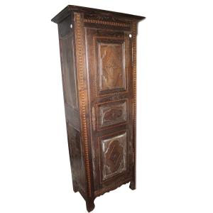 Stipo Francese di inizio 1800 Intarsiato