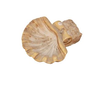 Piccola Acquasantiera del 1800 a conchiglia