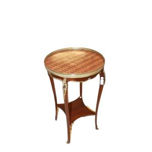 Tavolino Gueridons Francese del 1800 Stile Luigi XV