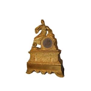 Orologio stile Impero Parigina con personaggio