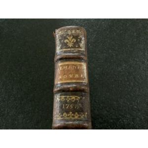 Royal Almanac Year 1756