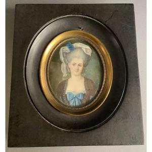 Miniature Portrait Of A Woman