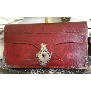 Red Morocco Wallet