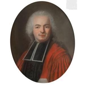 Pastel Portrait Of Jean-baptiste De Beveurand