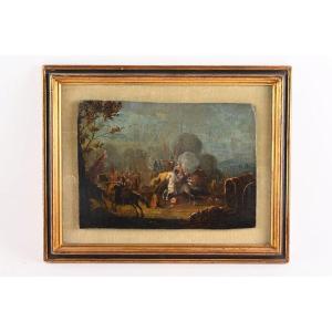 Cavalry Charge, Battle Scene, 17th Century