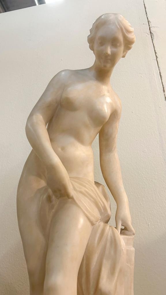 Statua Raffigurante una Bagnante Classica Marmo -photo-5