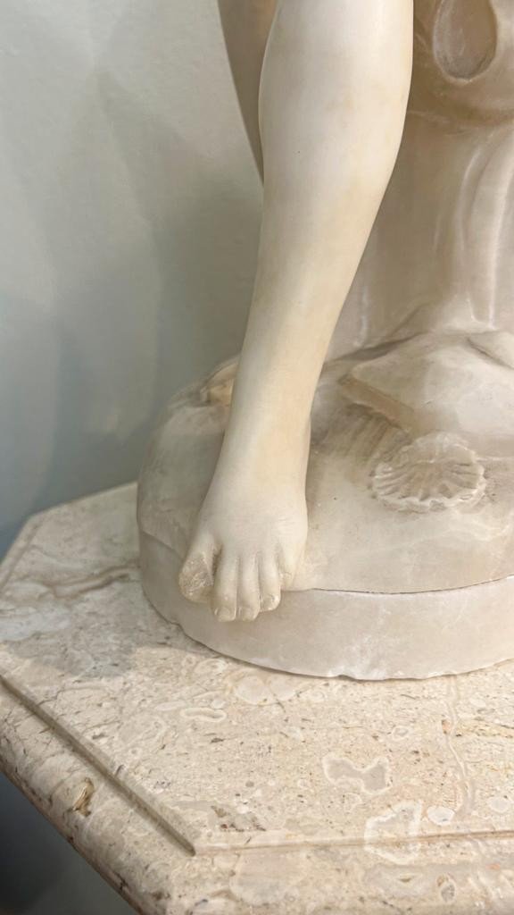 Statua Raffigurante una Bagnante Classica Marmo -photo-6