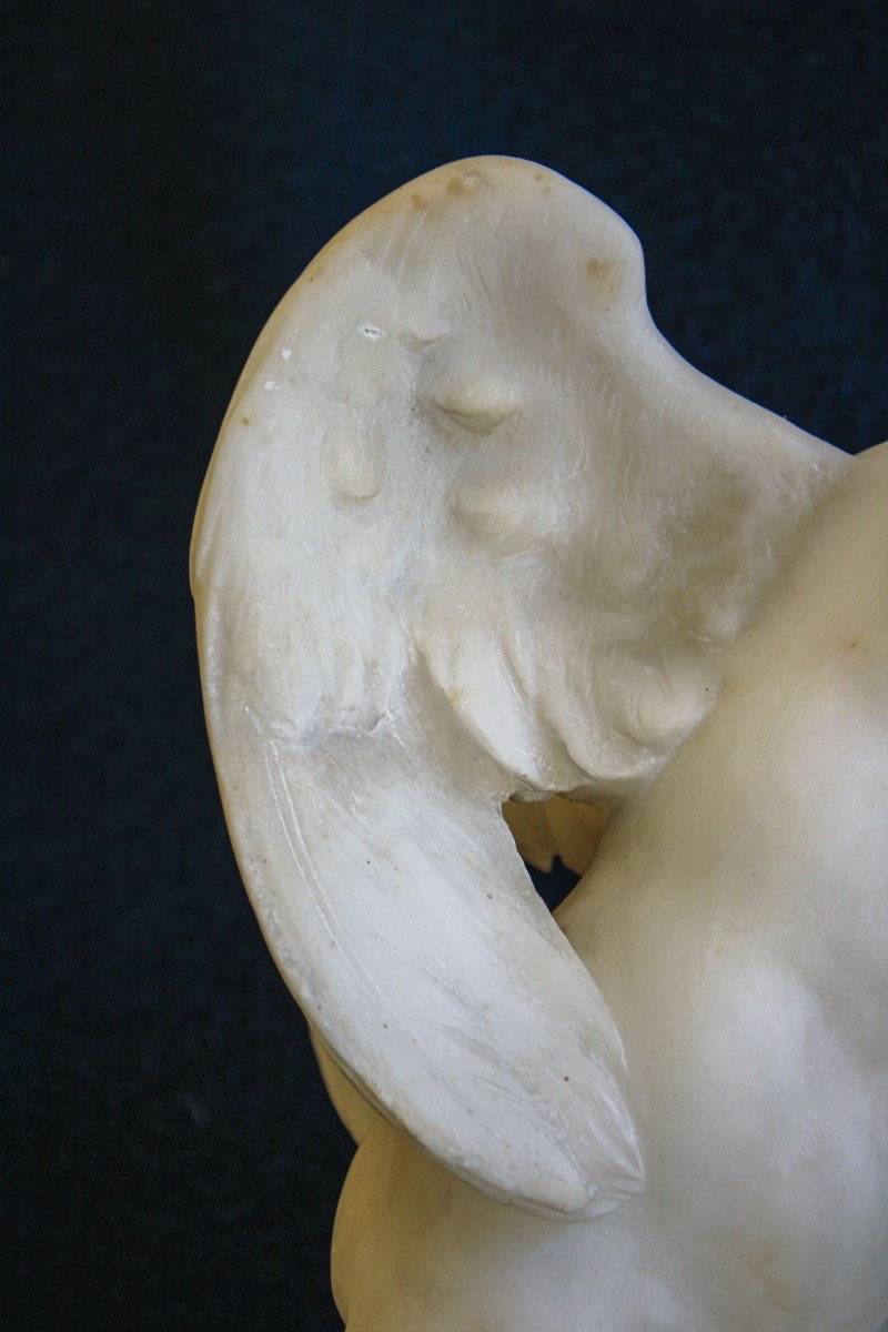 Statua raffigurante Cupido Marmo -photo-7