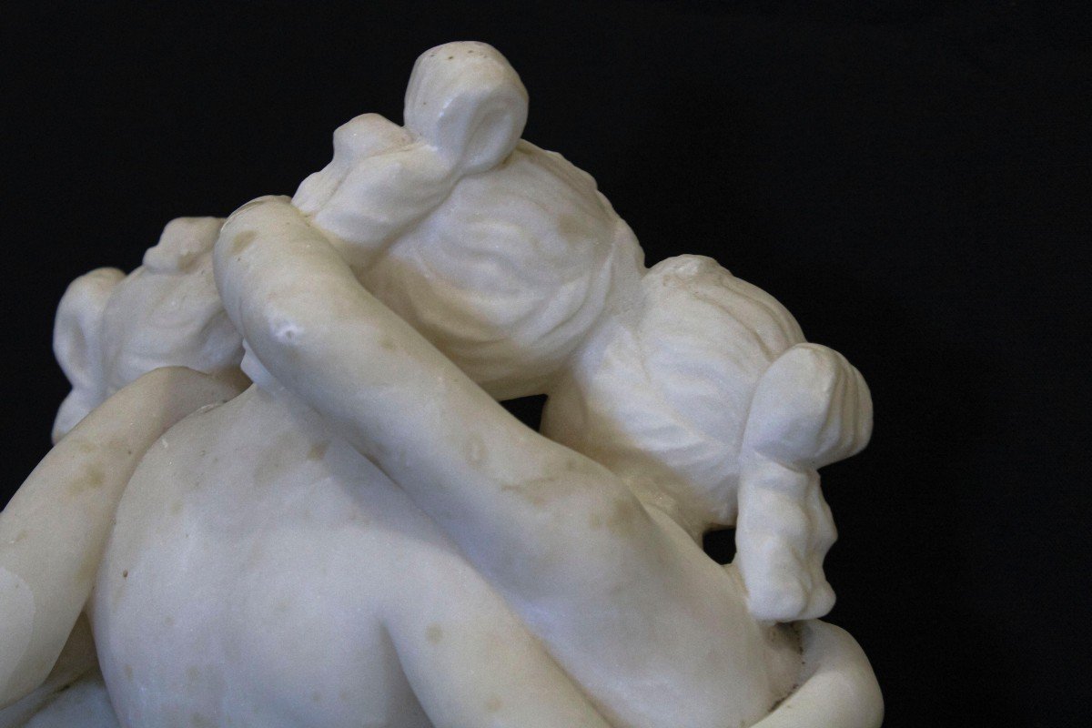 Statua Rappresentante Le Tre Grazie Secondo Il Modello di Antonio Canova (1757-1822)-photo-2