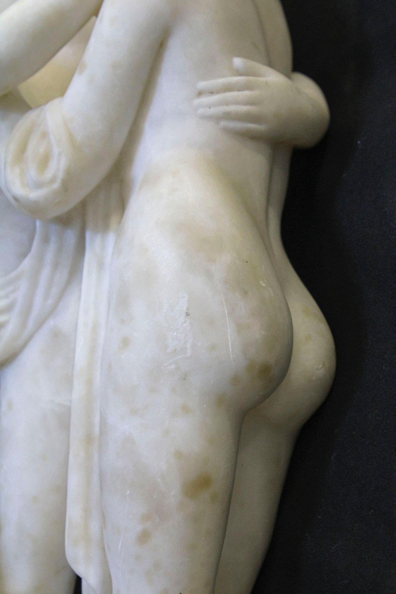 Statua Rappresentante Le Tre Grazie Secondo Il Modello di Antonio Canova (1757-1822)-photo-8