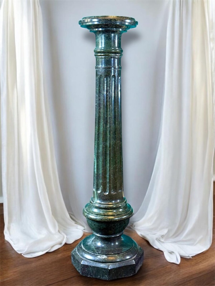 Colonna in Marmo Verde Alpi -photo-2