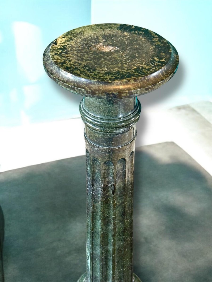 Colonna in Marmo Verde Alpi -photo-3