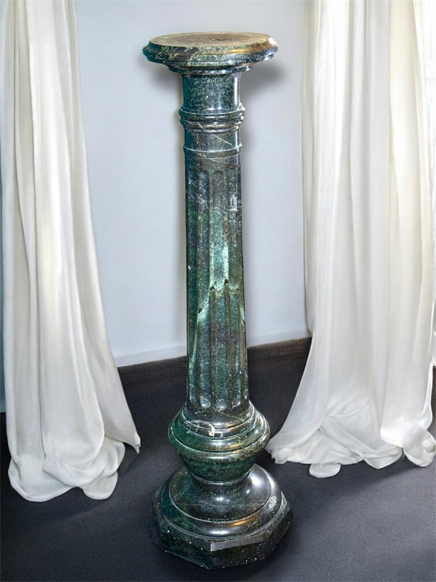 Colonna in Marmo Verde Alpi -photo-7