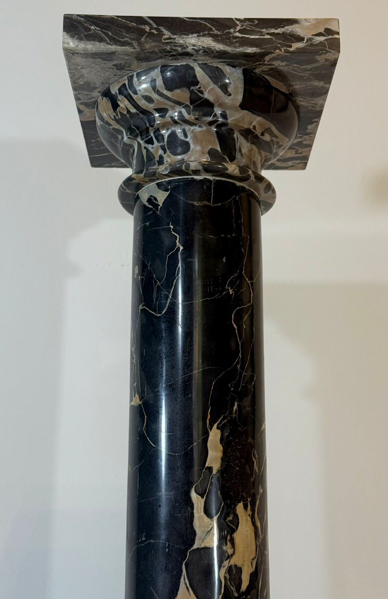 Colonna in Marmo Nero Portoro -photo-2