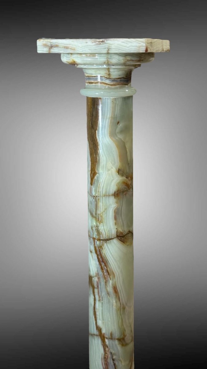 Colonna in Onice Verde -photo-2