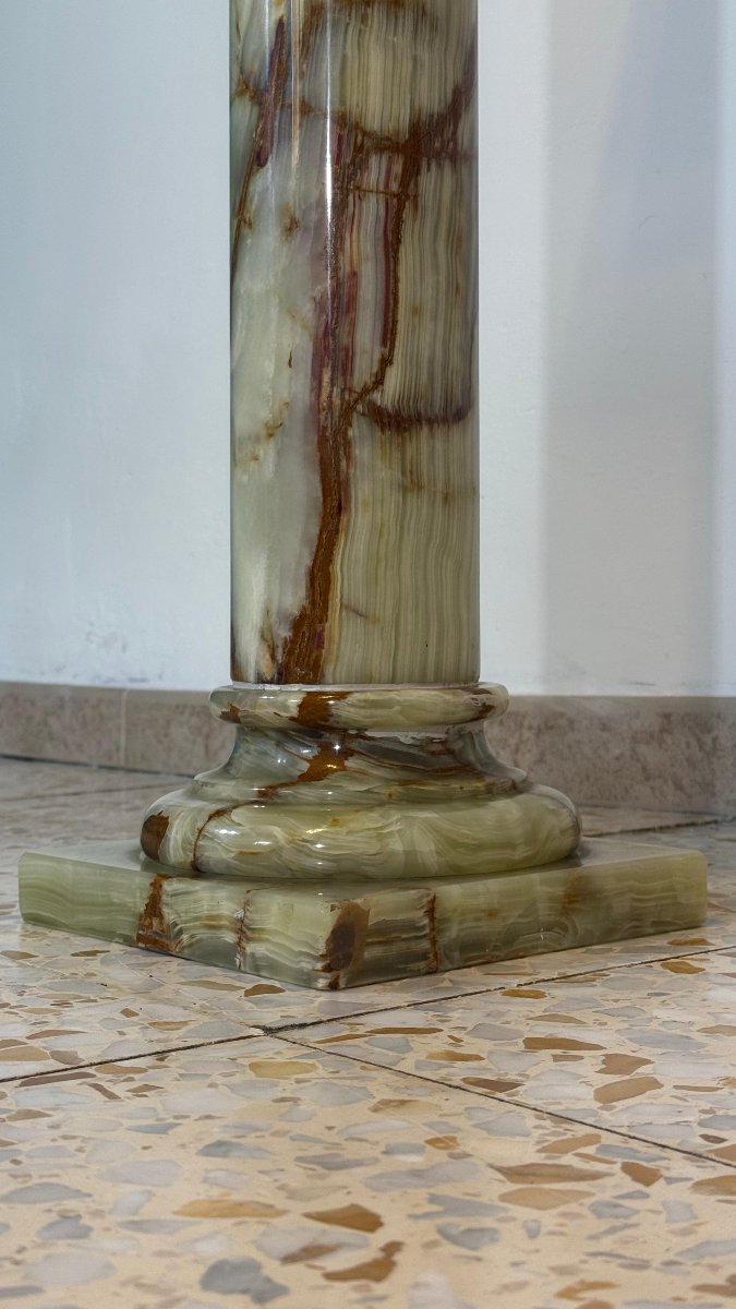 Colonna in Onice Verde -photo-5