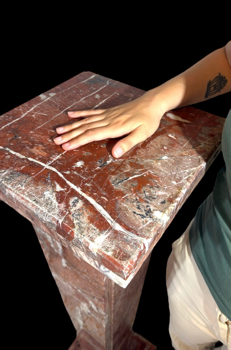 Colonna in Marmo Rosso -photo-2