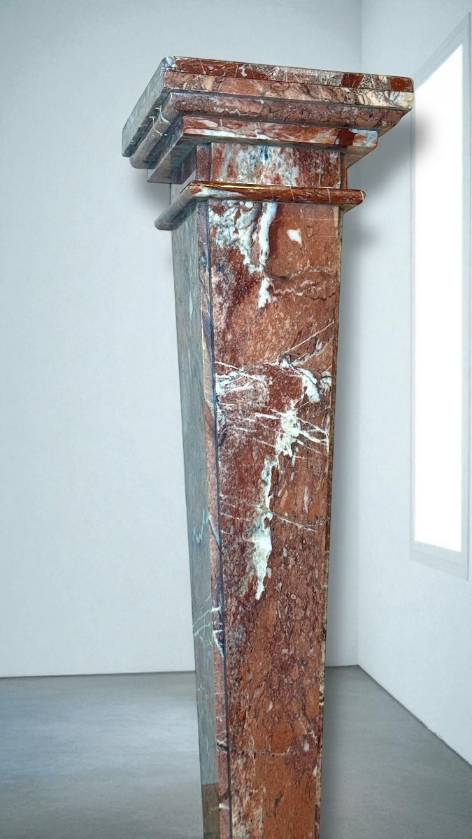 Colonna in Marmo Rosso -photo-2