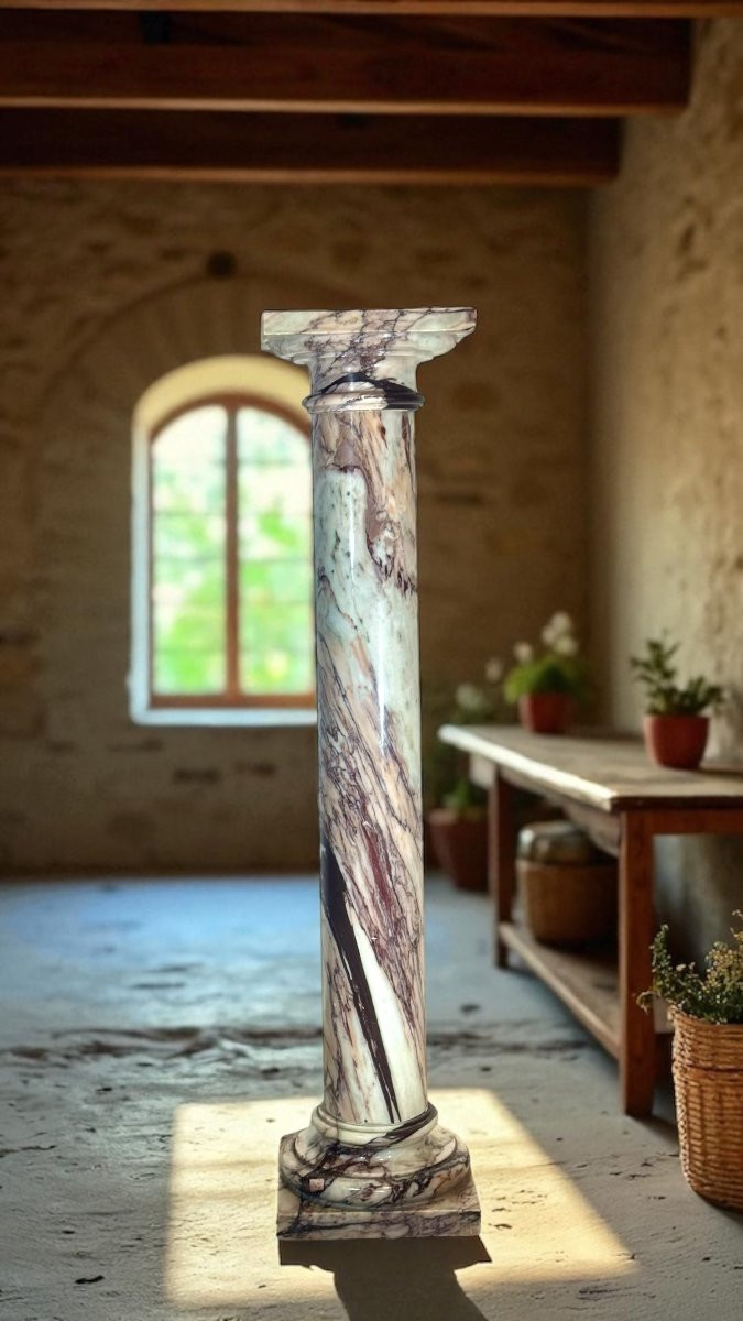 Colonna in Marmo Fior di Pesco -photo-8