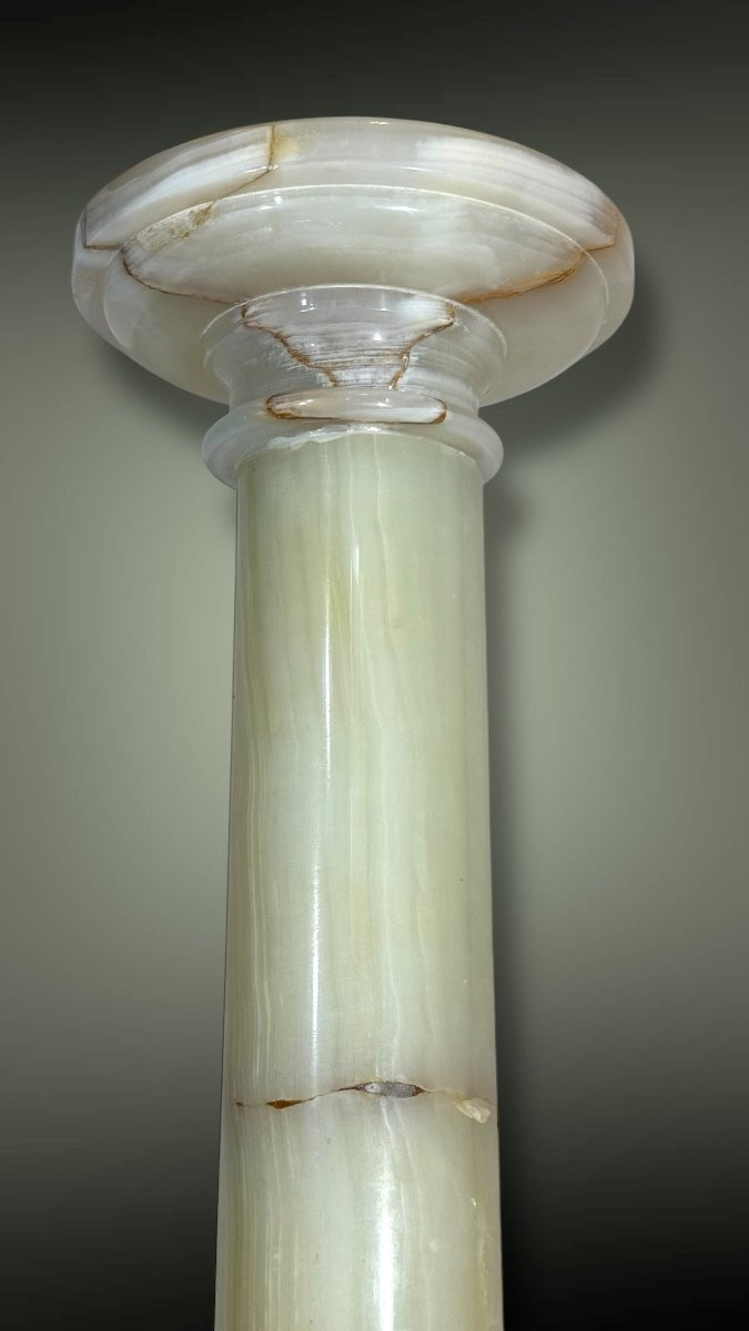Colonna in Onice Bianco-photo-3