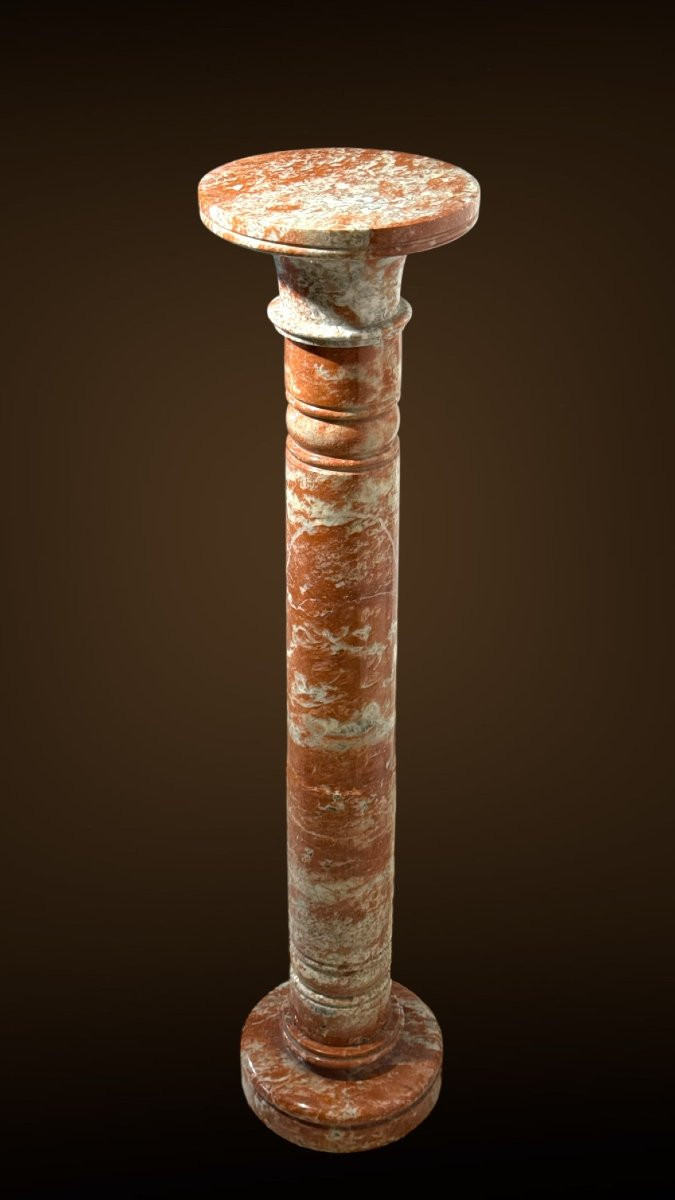 Colonna in Marmo Rosso -photo-2