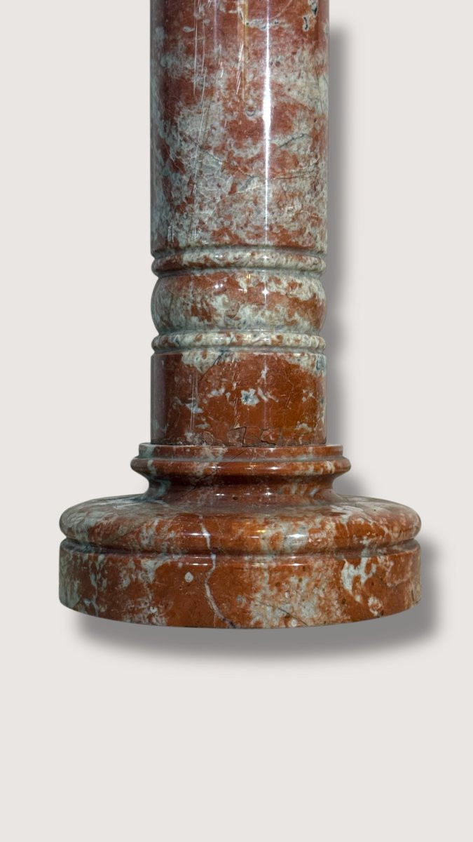 Colonna in Marmo Rosso -photo-3