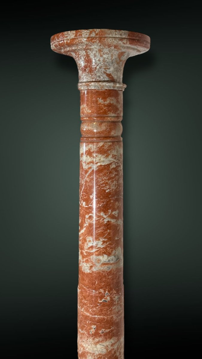 Colonna in Marmo Rosso -photo-4