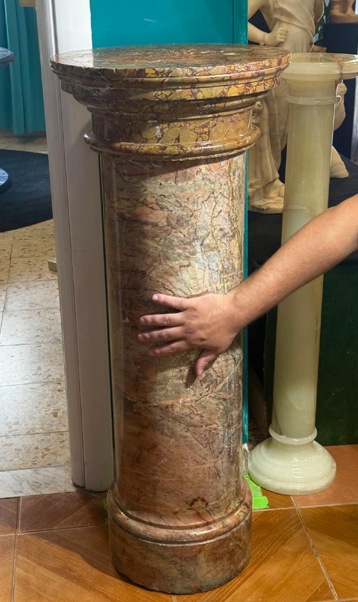 Colonna in Marmo Brecciato -photo-1