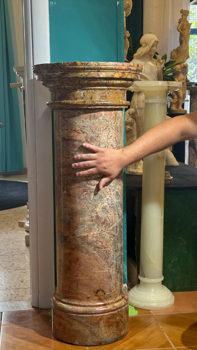 Colonna in Marmo Brecciato -photo-6