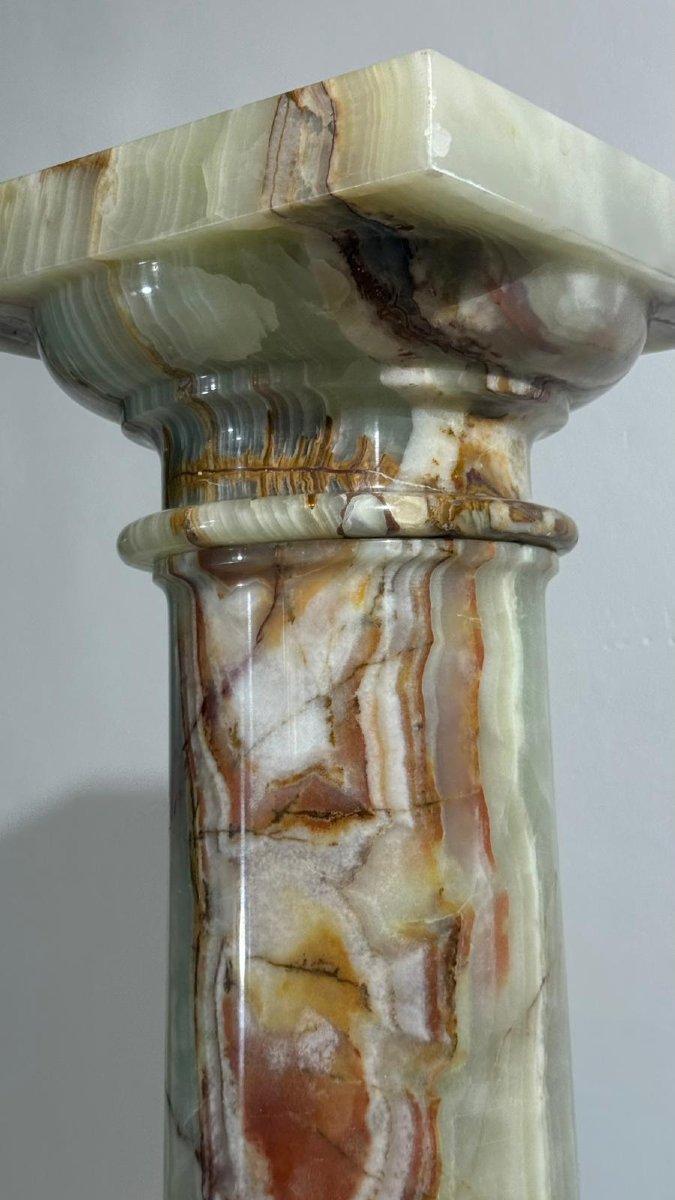 Colonna in Onice Verde-photo-2