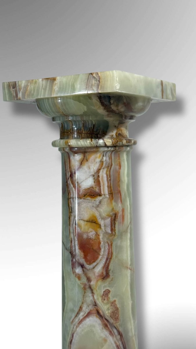 Colonna in Onice Verde-photo-4