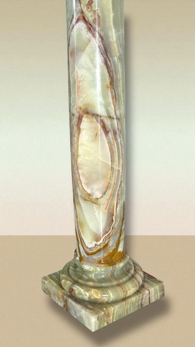 Colonna in Onice Verde-photo-1