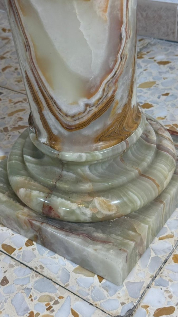 Colonna in Onice Verde-photo-3