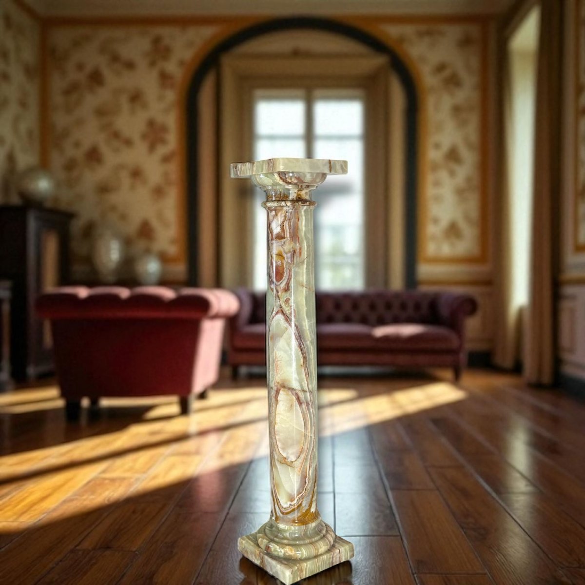 Colonna in Onice Verde-photo-8