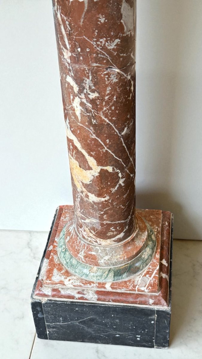 Colonna in Marmo Rosso di Verona -photo-3