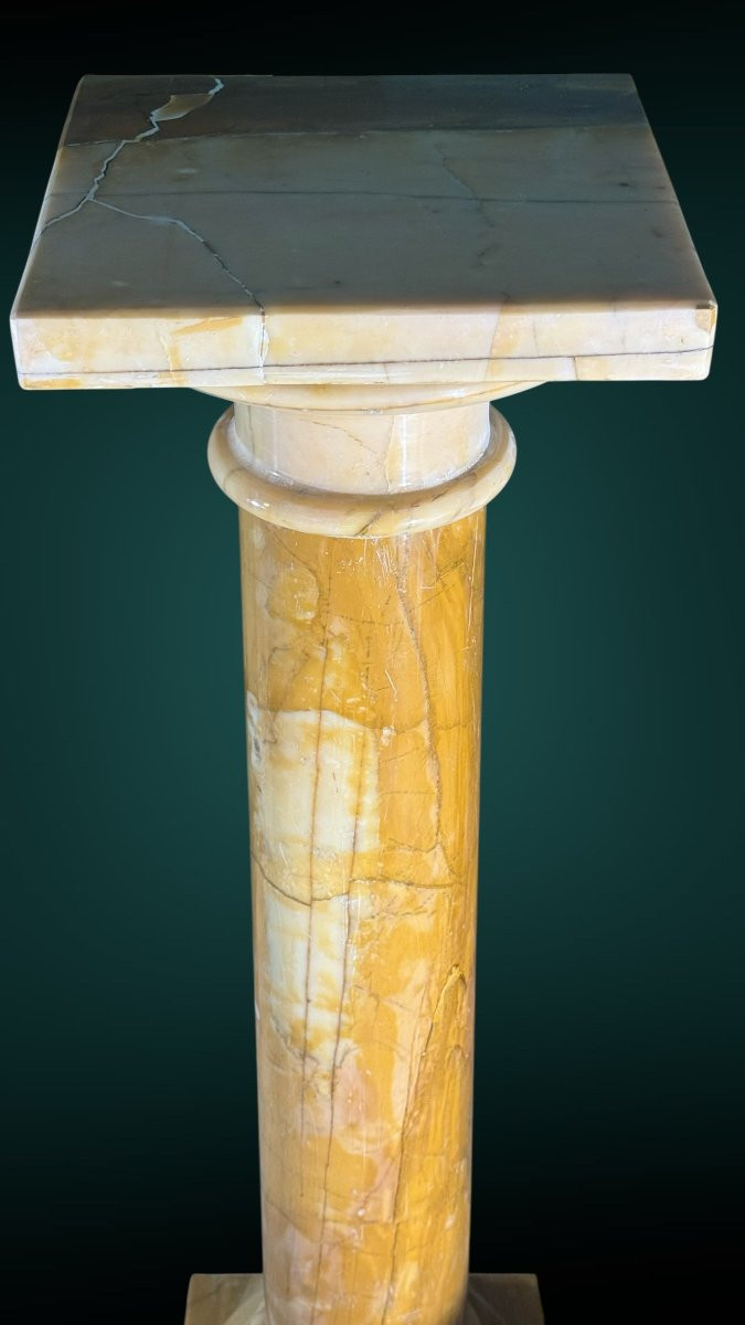 Colonna in Marmo Giallo Siena -photo-5