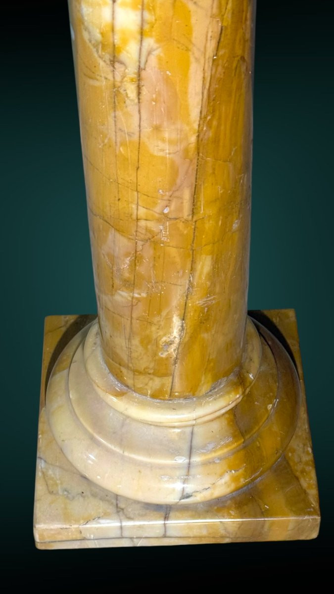 Colonna in Marmo Giallo Siena -photo-6