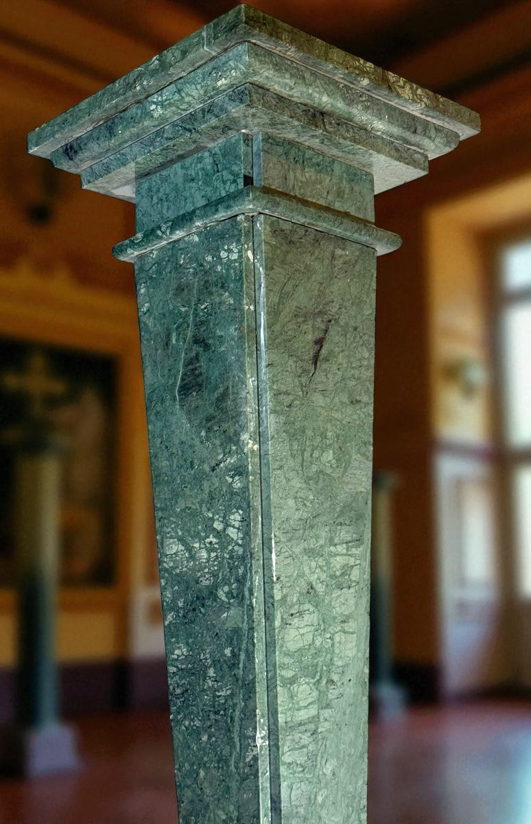 Colonna in Marmo Verde Alpi -photo-1