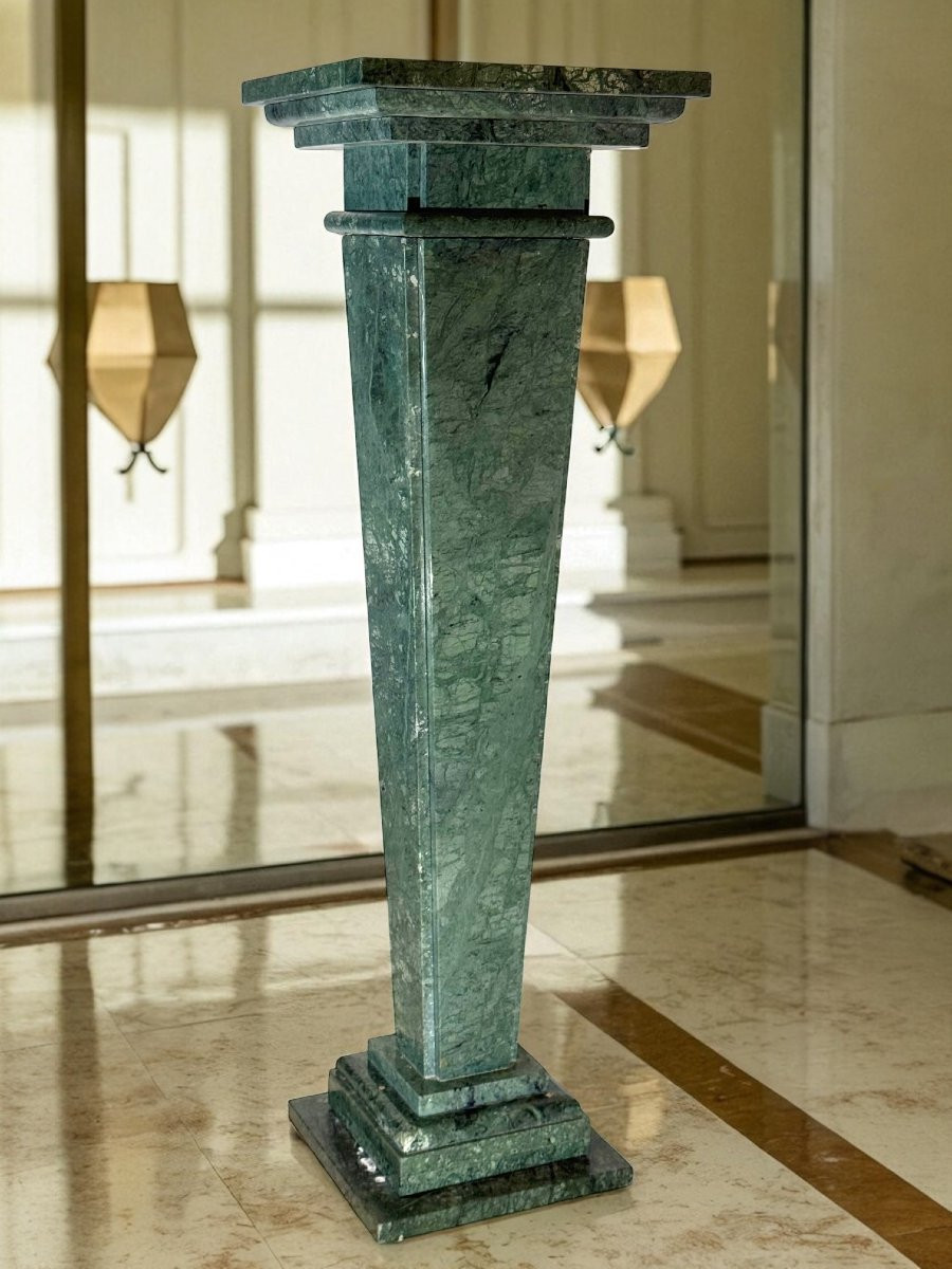 Colonna in Marmo Verde Alpi -photo-2