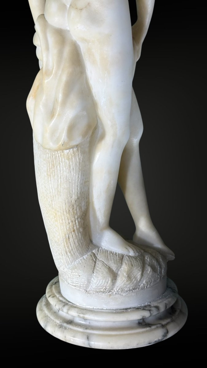 Statua Bagnante Nuda, dal modello di Etienne-Maurice Falconet, Marmo -photo-3