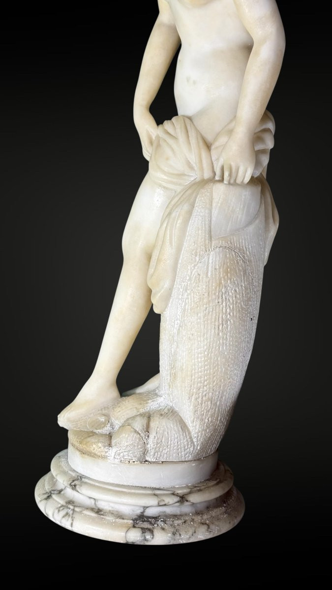 Statua Bagnante Nuda, dal modello di Etienne-Maurice Falconet, Marmo -photo-5