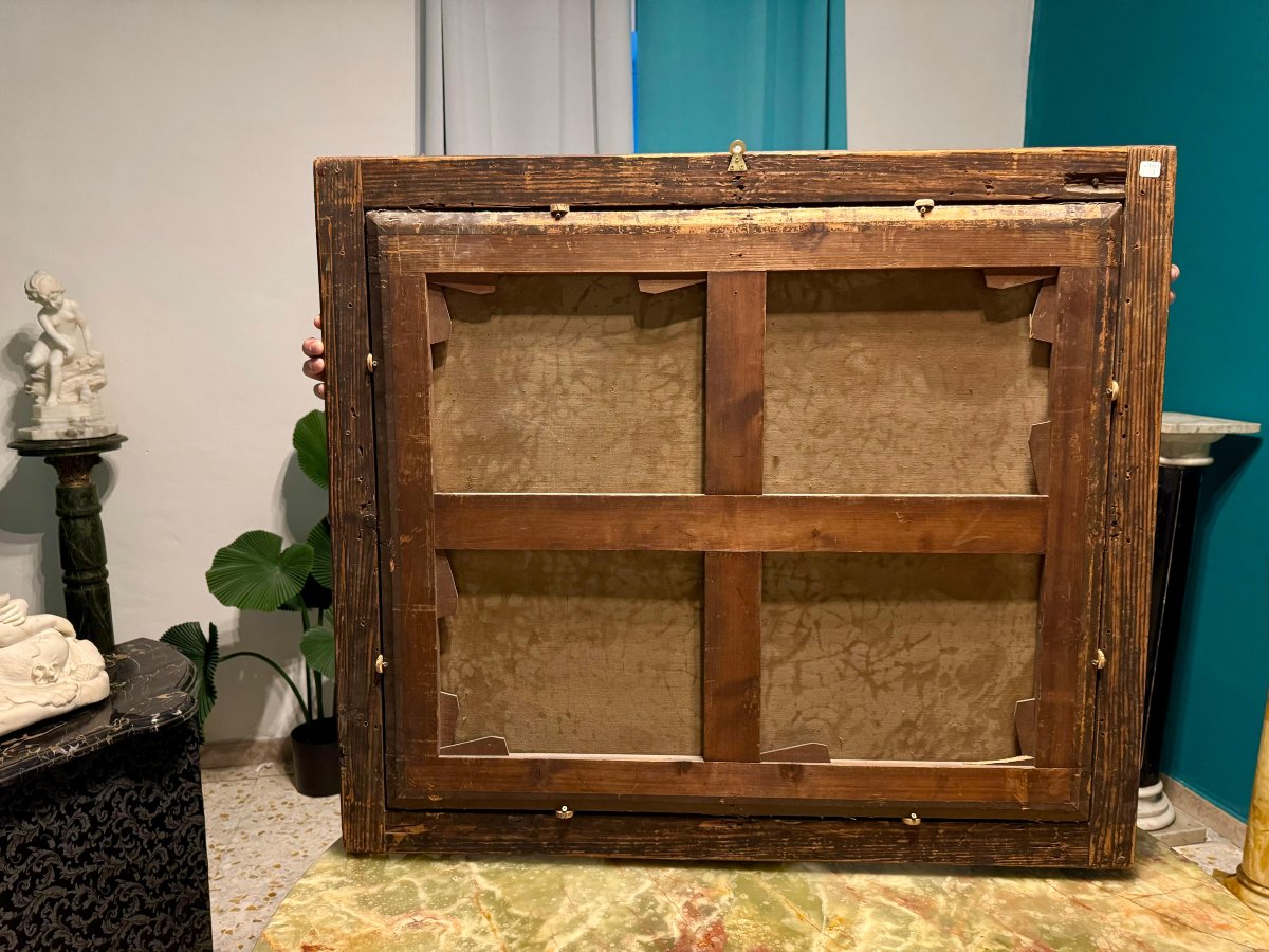 Il trionfo di Galatea, Olio su Tela del XVIII° secolo-photo-4