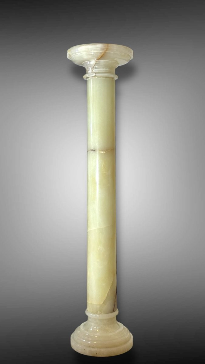 Colonna in Onice Bianco -photo-2