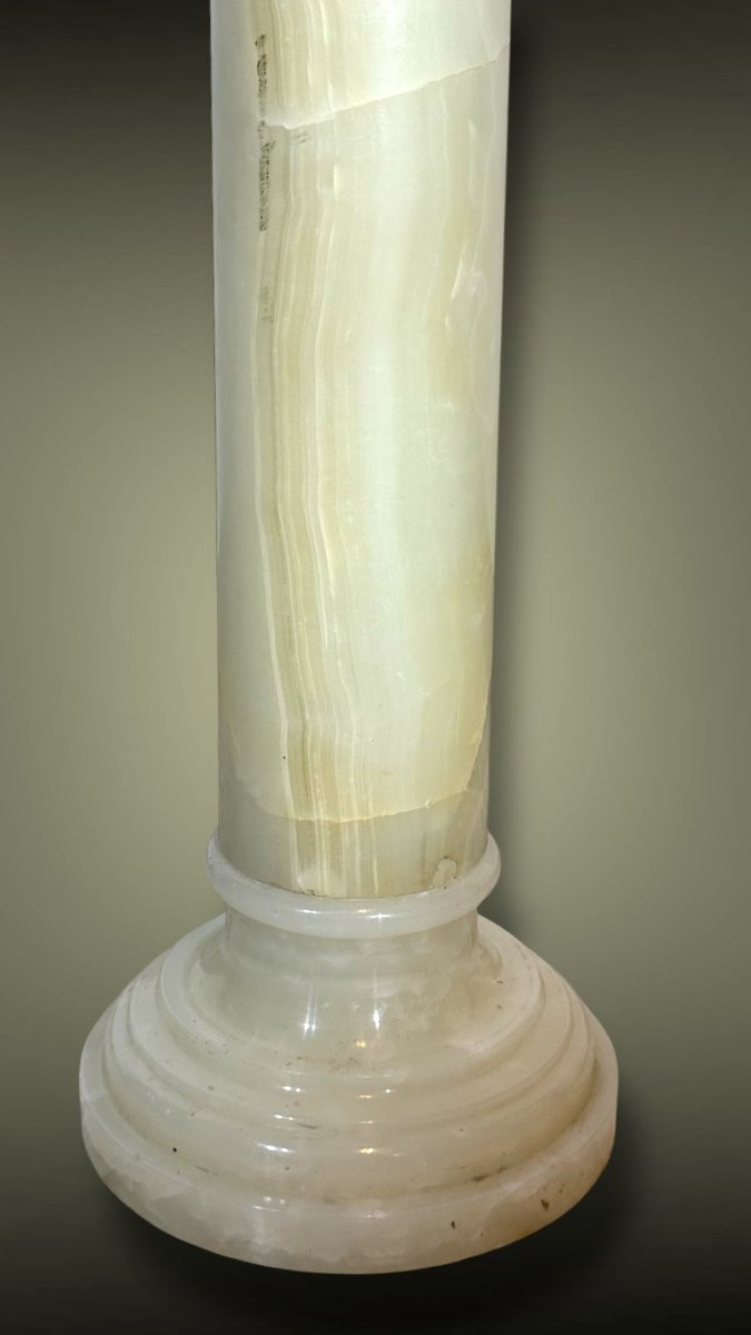 Colonna in Onice Bianco -photo-2