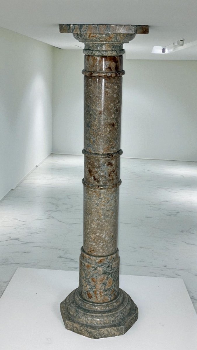 Colonna in Marmo Brecciato -photo-6