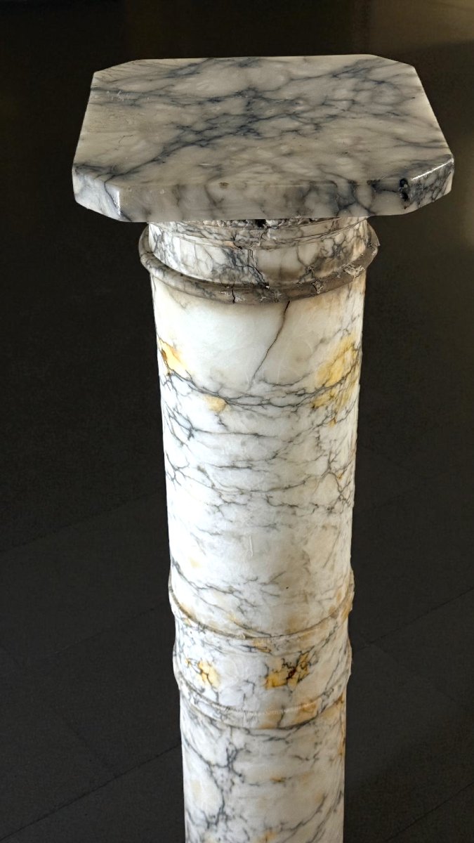 Capitello in Marmo Arabescato -photo-4