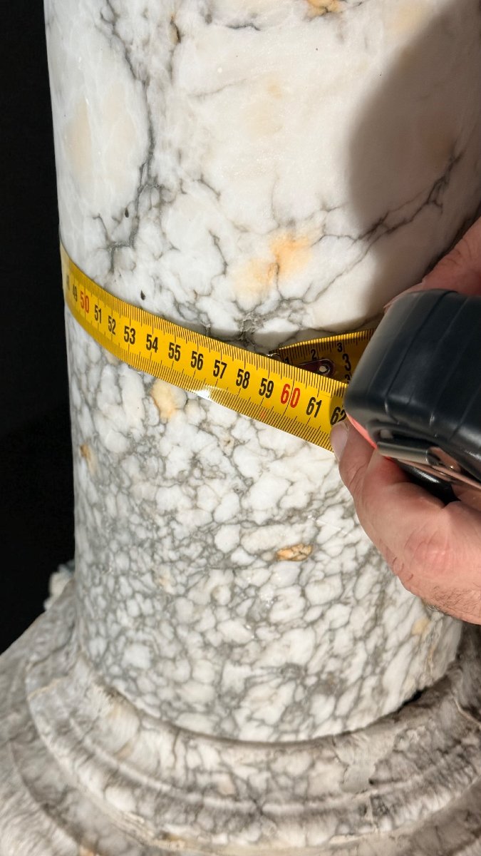 Capitello in Marmo Arabescato -photo-1