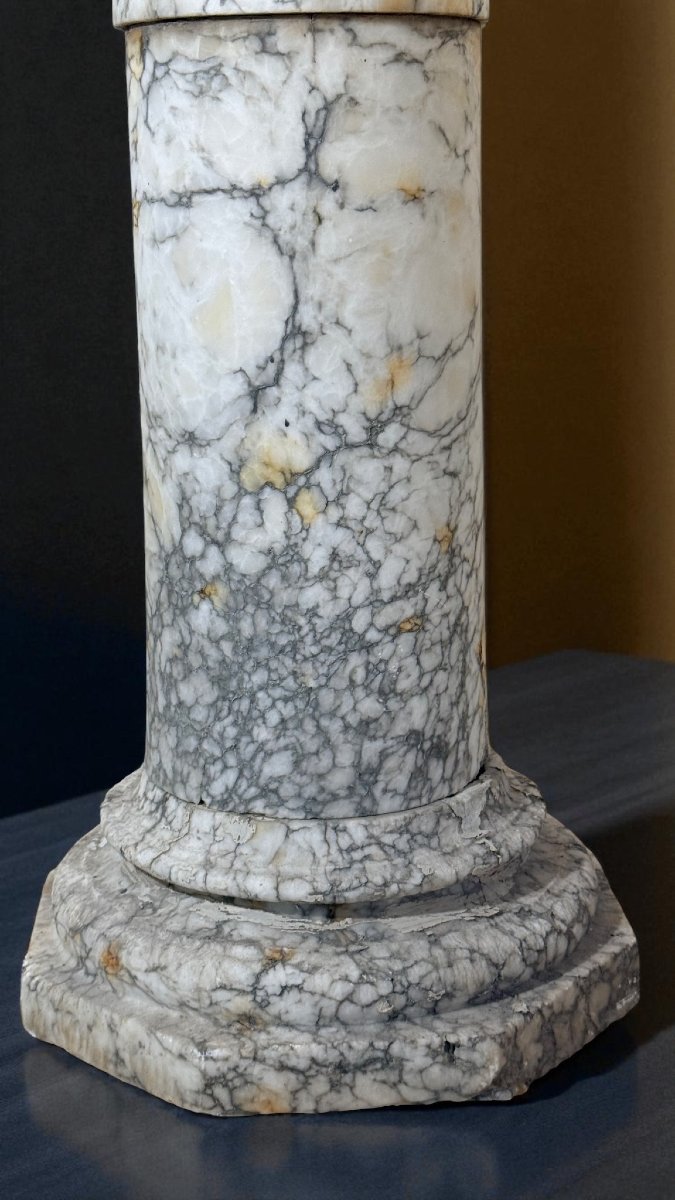 Capitello in Marmo Arabescato -photo-3